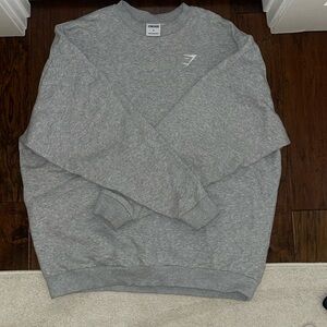 Grey oversized crewneck gymshark